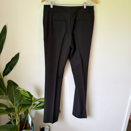 Oliver Black Size 10 Black Tailored Trousers