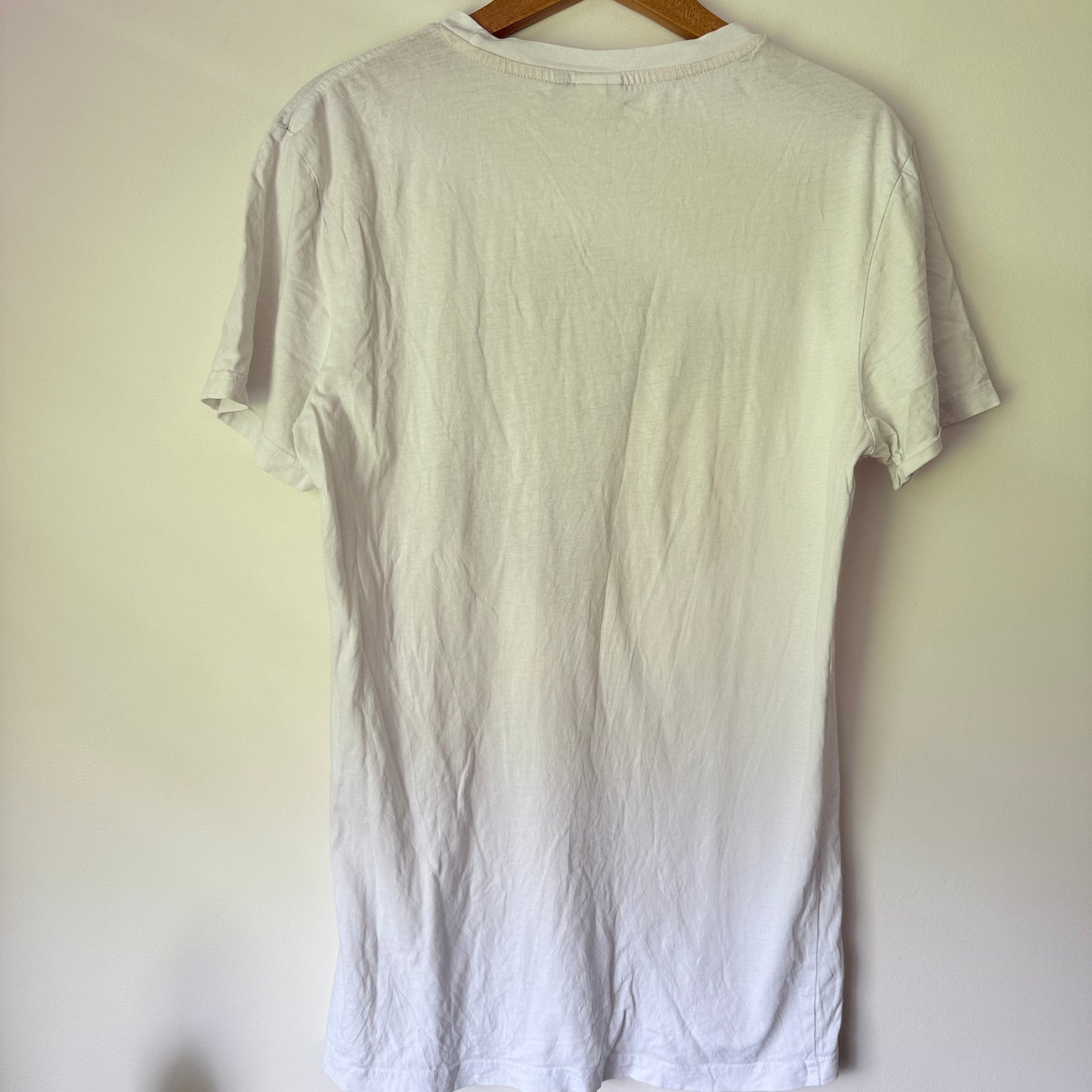 G-Star RAW Size S White Men's Graphic T-Shirt
