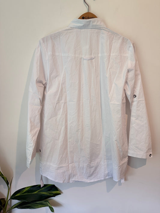 Jianyi Fashion White Cotton Button Shirt 3XL