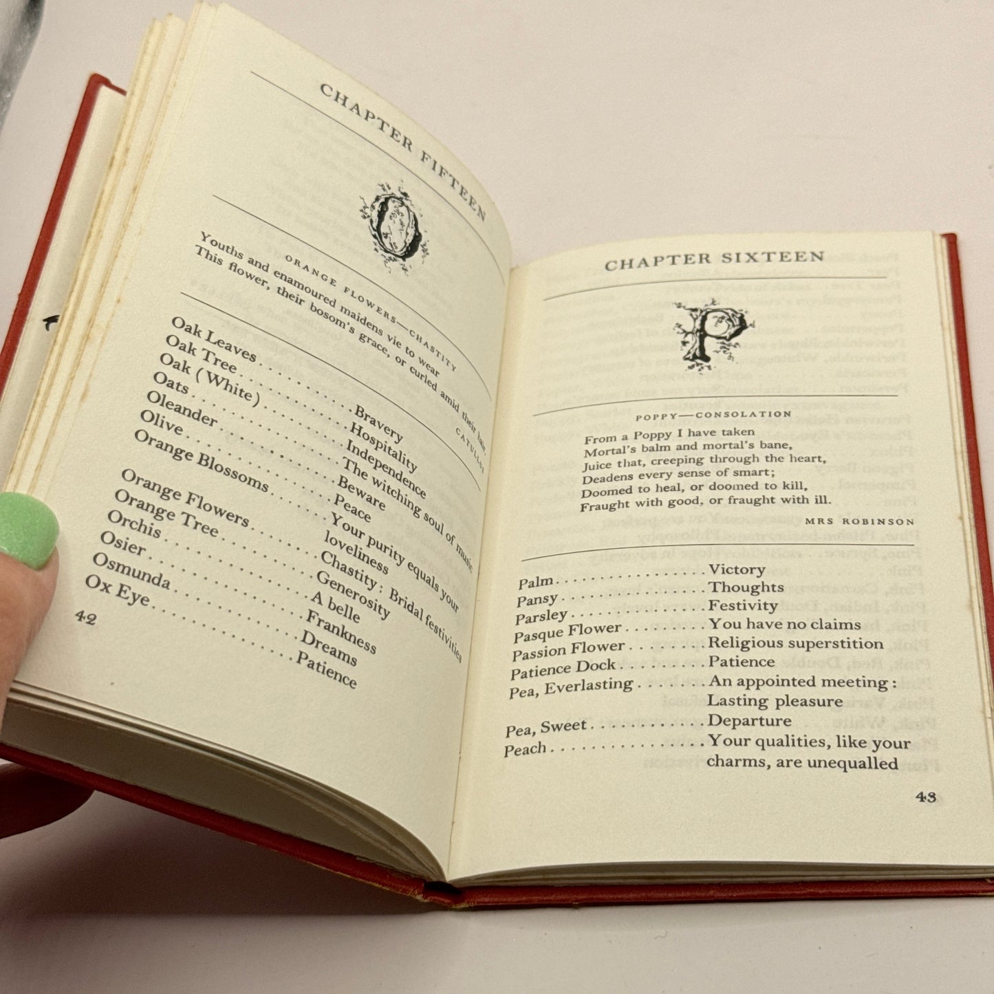 The Language Of Flowers. Compiled by Mrs L. Burke