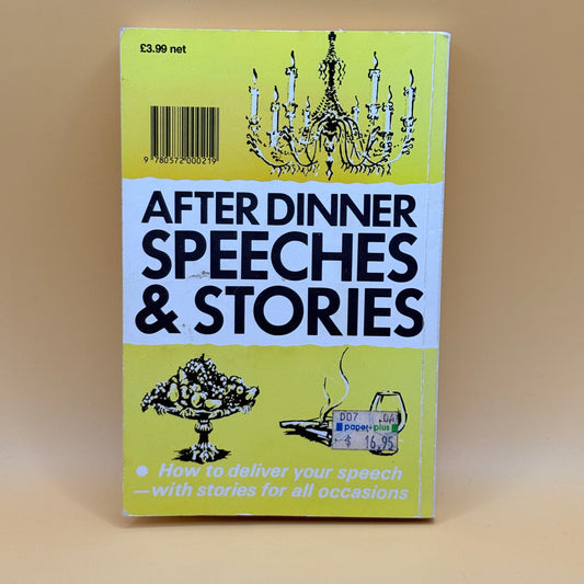 After Dinner Speeches & Stories by Foulsham