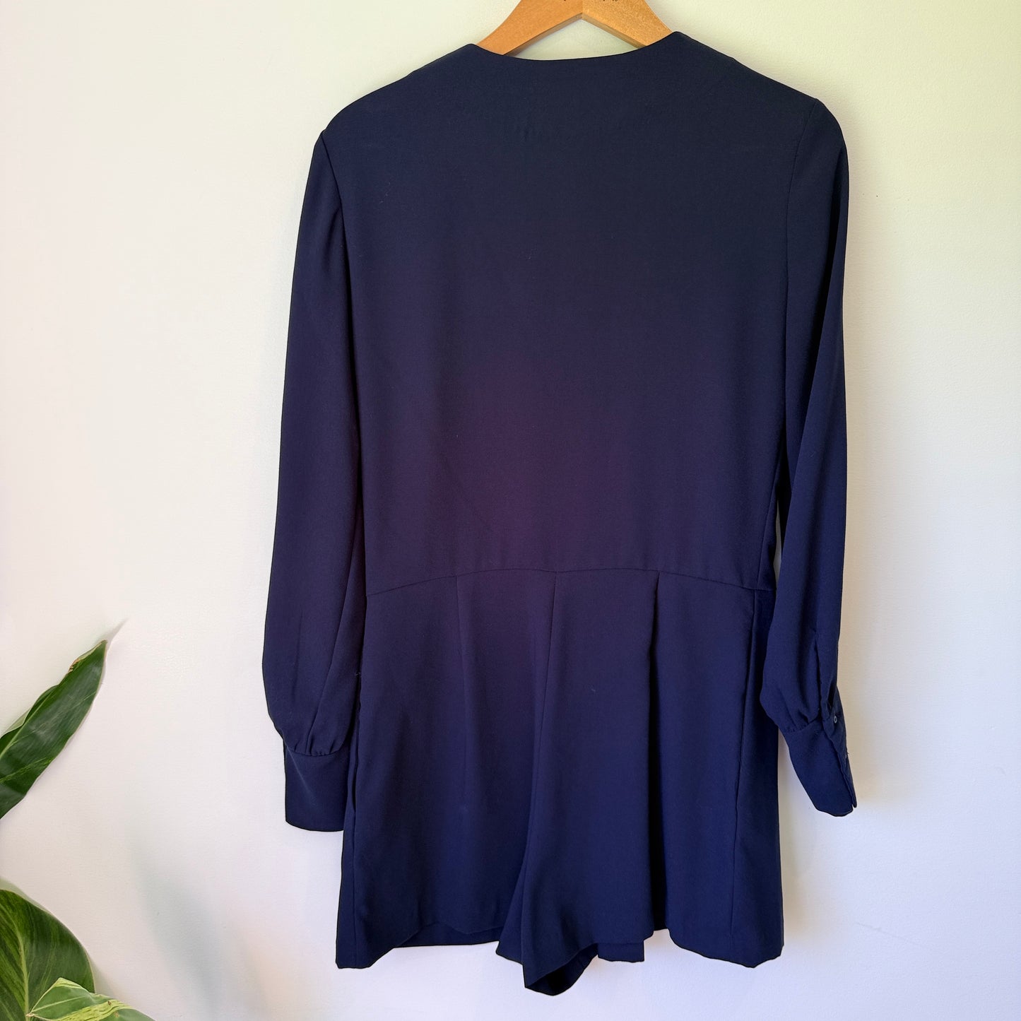 Zara Trafaluc Size M Long-Sleeved Playsuit