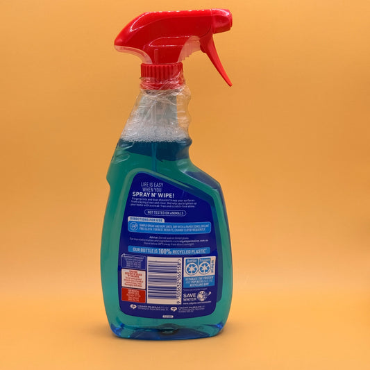 Ajax Spray N Wipe Glass Cleaner 500ml