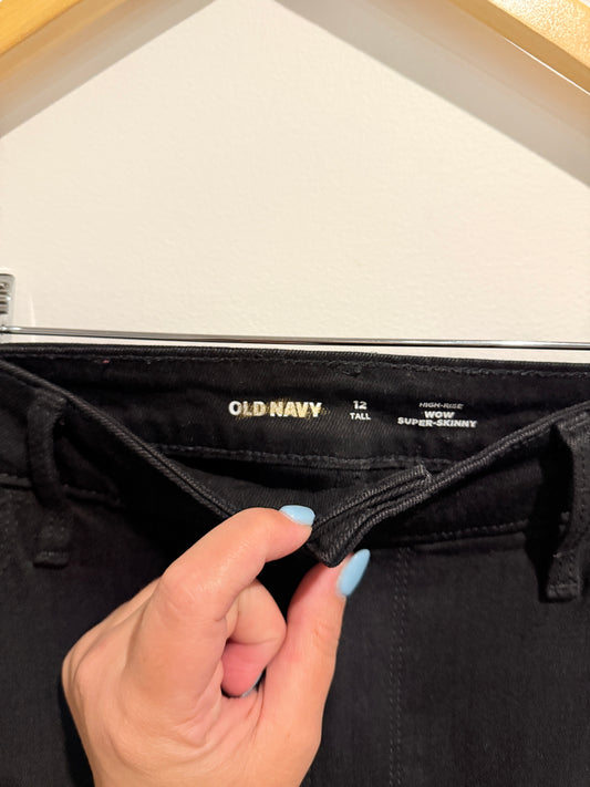 Old Navy Size 12 High-Rise Skinny Jeans