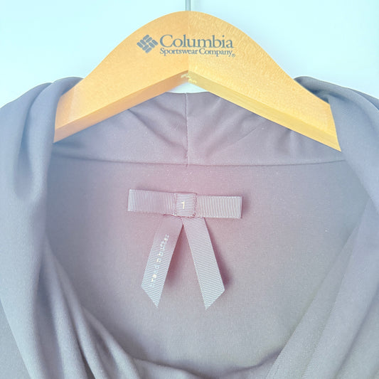 Bread n Butter Size U/Arm 47cm Black Long-Sleeved Cowl Neck Blouse