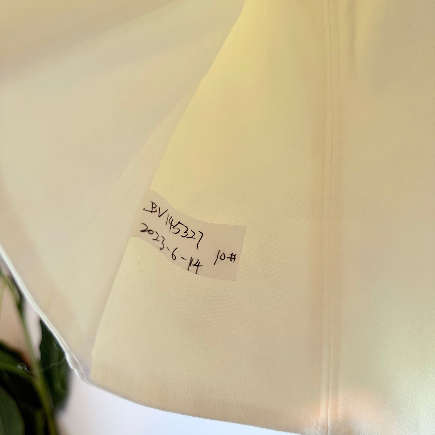 Brand New Sample Natural White Corset Top (36cm Underarm)