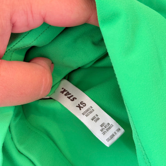 Stax Size XS Half Zip Crop Tank