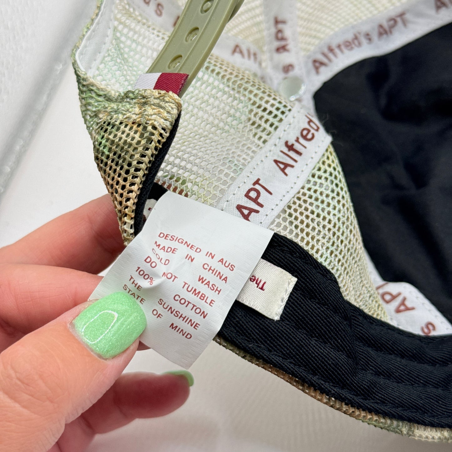 Alfred’s APT Camo Trucker Cap