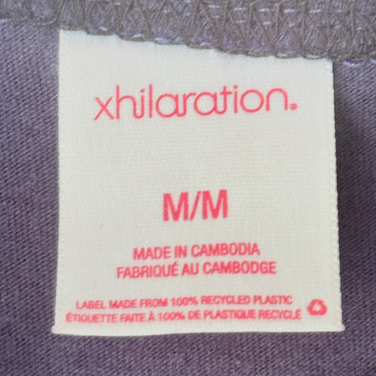 Xhilaration Size M Vintage Gray Angkor Beer Graphic T-Shirt