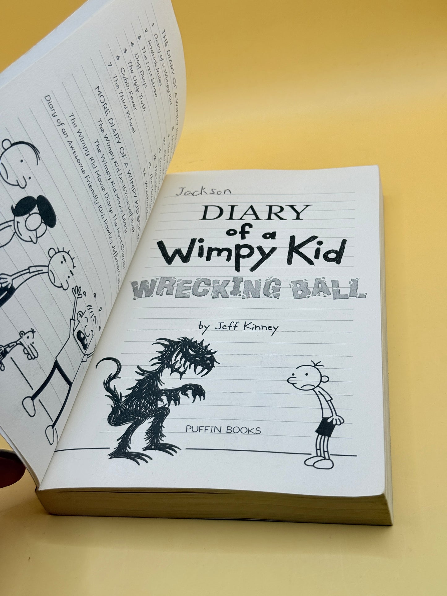 Diary of a Wimpy Kid: Wrecking Ball by Jeff Kinney