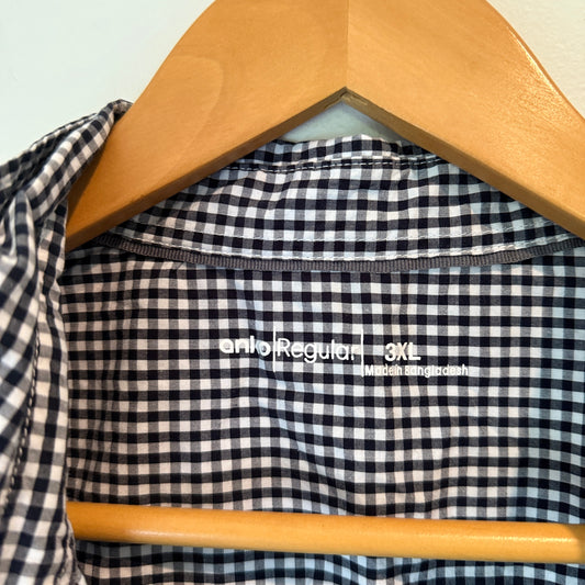 Anko Size 3XL Long-Sleeve Button-Down Shirt