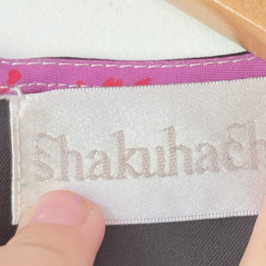 Shakuhachi Size 8 Zebra Colour Block Dress