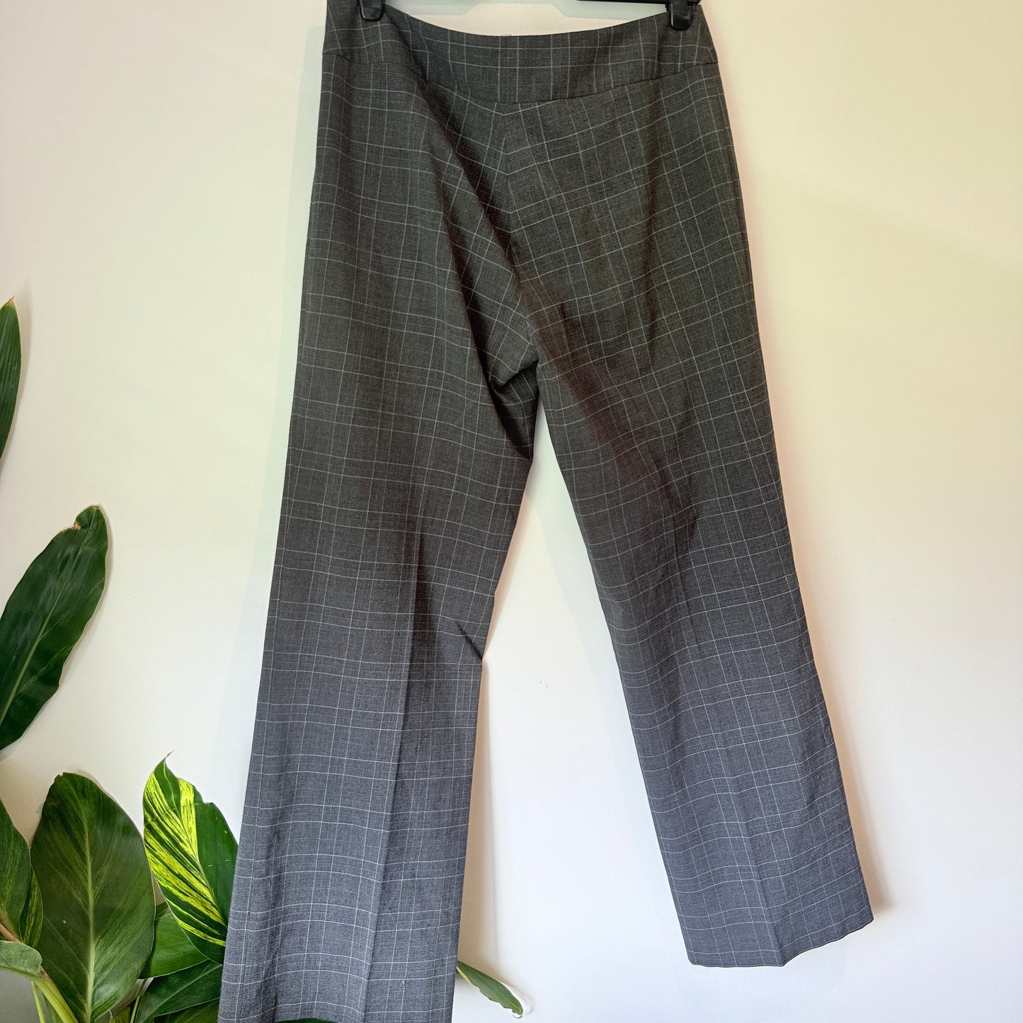 Ella J Size 12 Dark Plaid Dress Pants