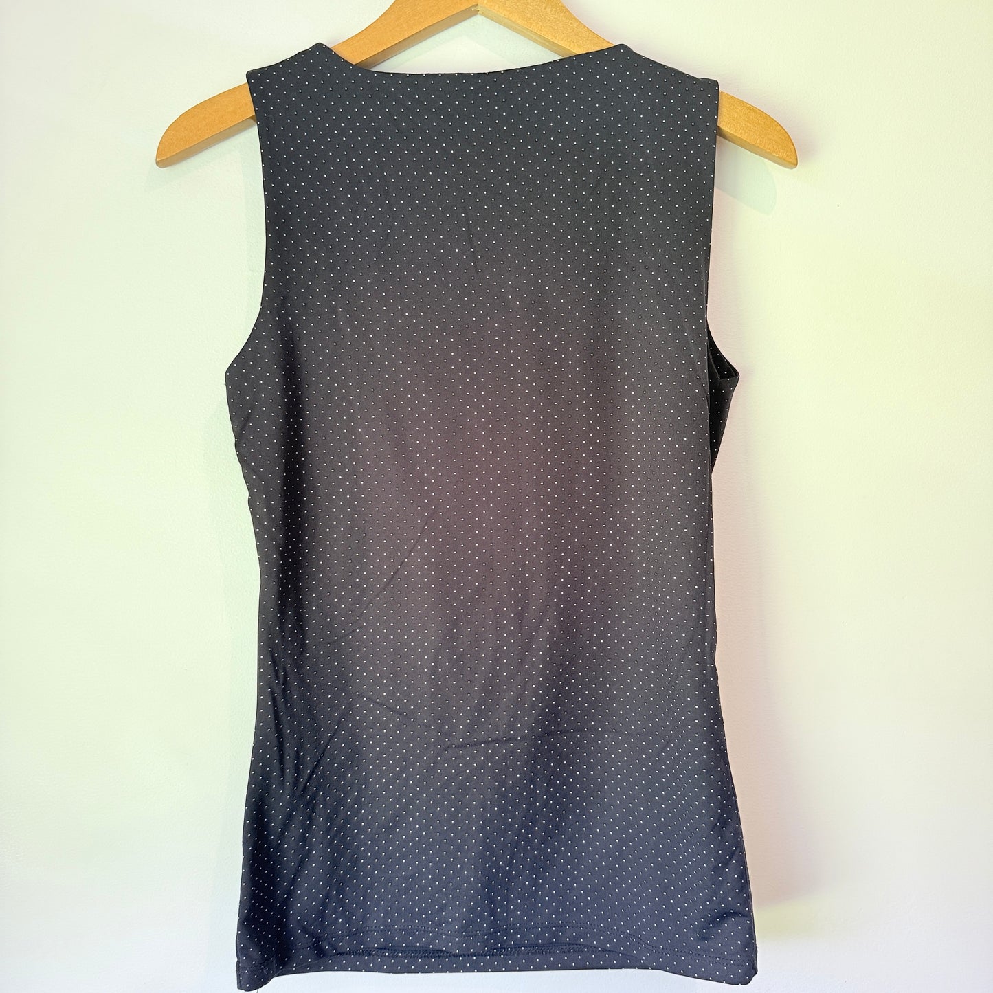 Zara Size M Polka Dot Sleeveless Top