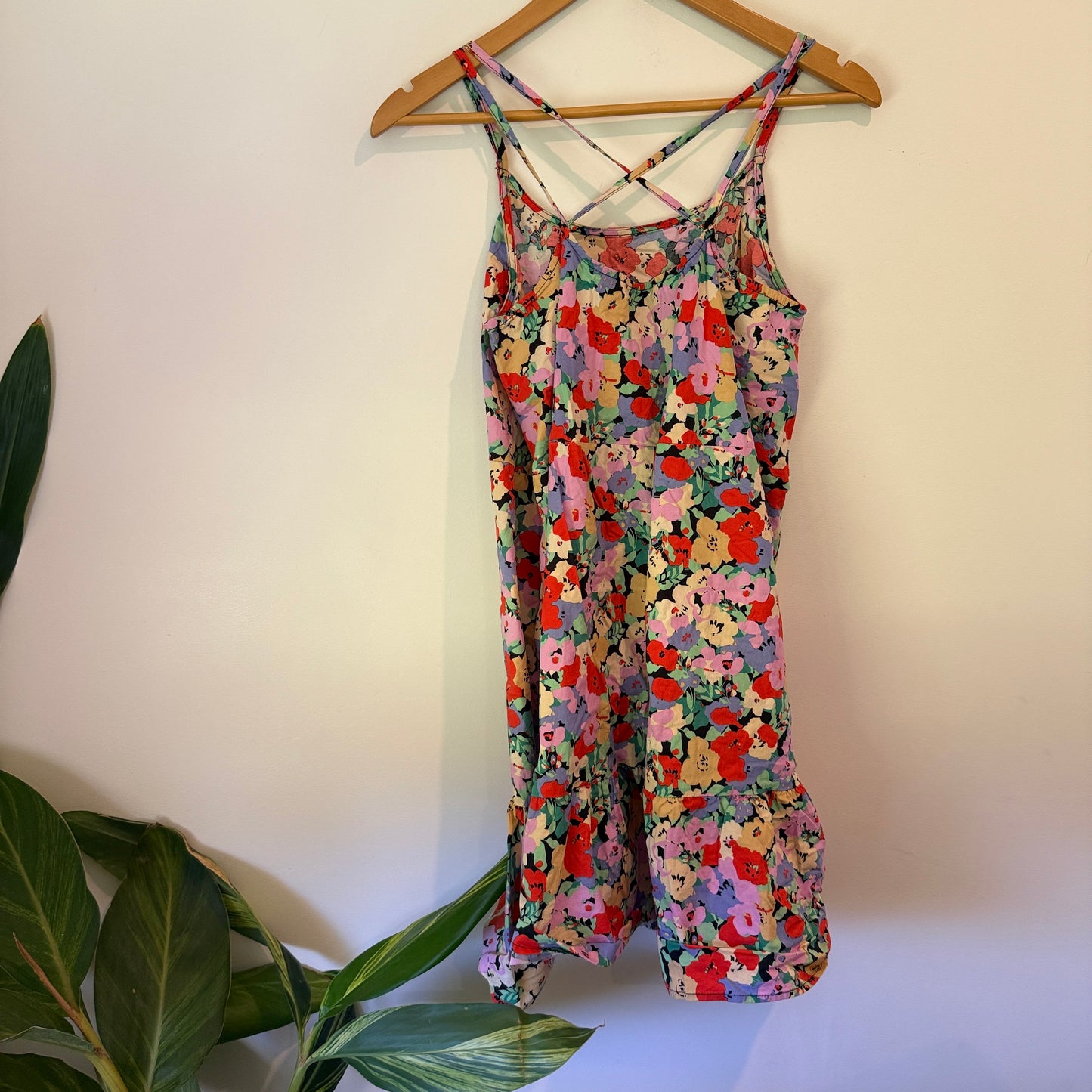 Only Size M Floral Print Cami Dress
