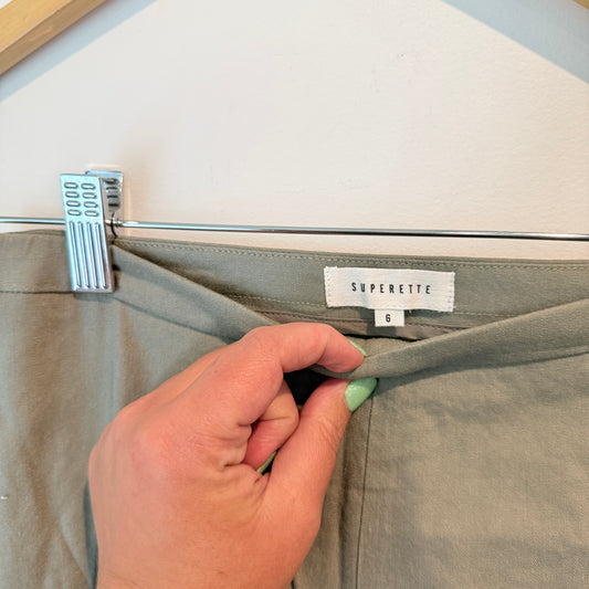 Superette Flared Hem Pants Size 6