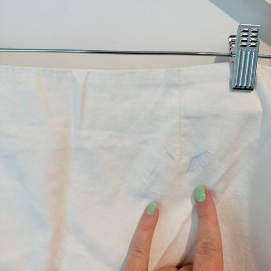 Glassons White Mini Skirt - Size 10