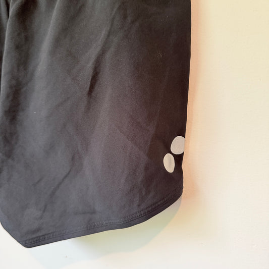 Reebok 4 Inch Running Shorts Black Size M