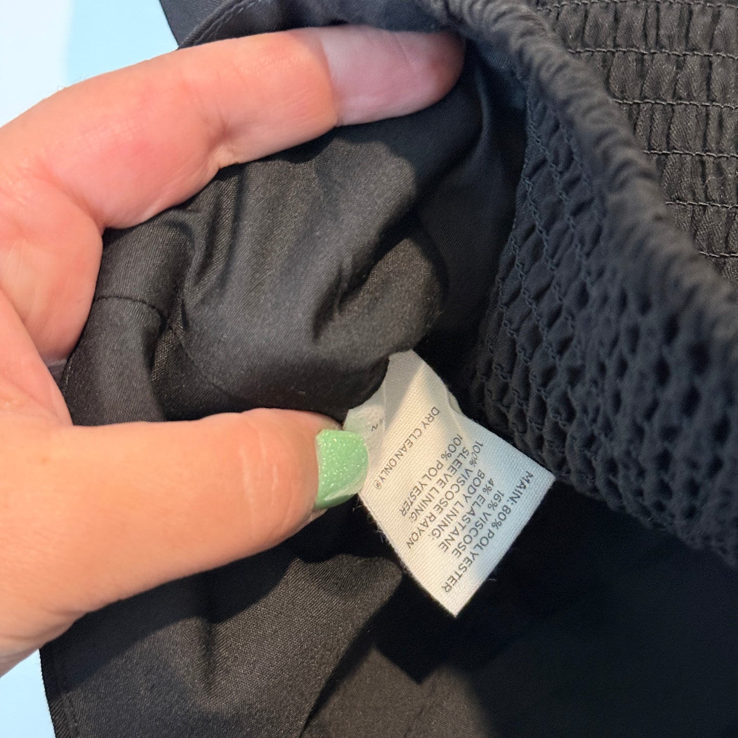 Glassons Black Strapless Ruched-Back Top – Size 10