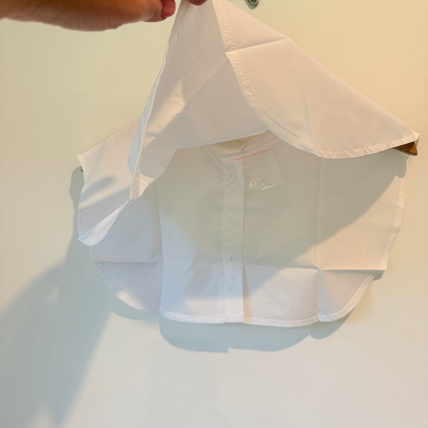 First Lady Fashion White Detachable Collar Bib - One Size