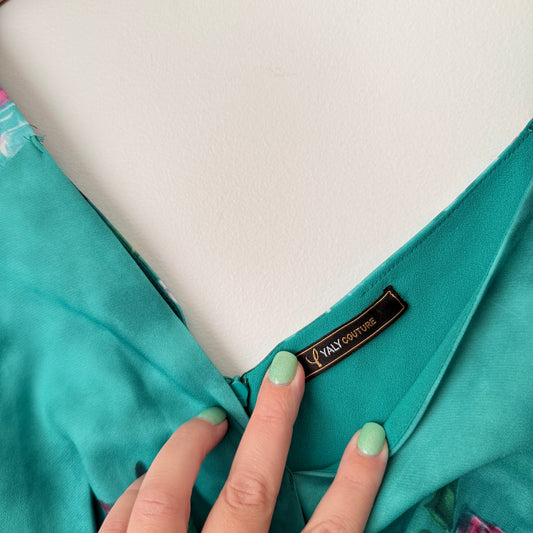 Yaly Couture Silk Blend Dress – U/Arm to U/AArm 44cm