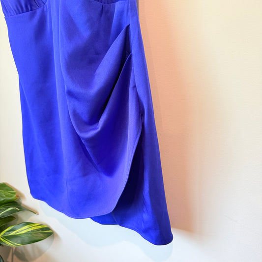 Sheike Paris Size 10 Royal Blue Mini Dress