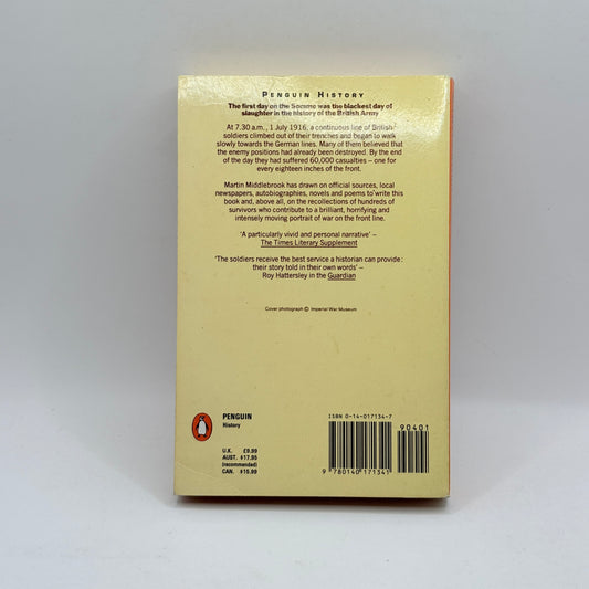 The First Day on the Somme by Martin Middlebrook