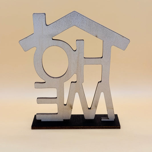 Wooden HOME Decorative Table Sign