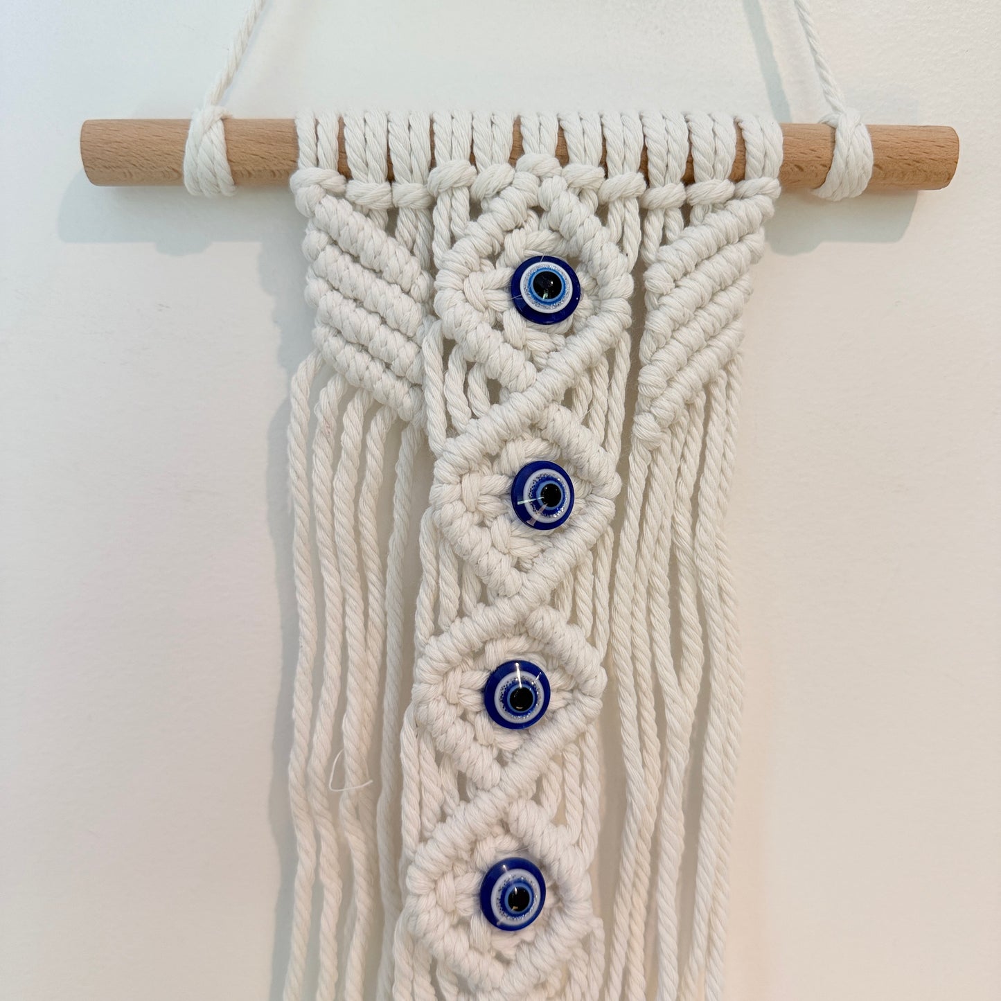 Macrame Evil Eye Wall Hanging