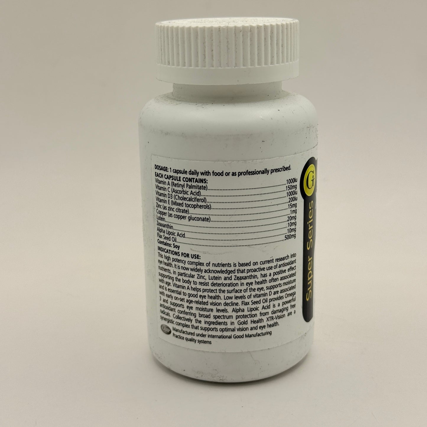 GoldHealth XTR-Vision with Lutein – 60 Capsules