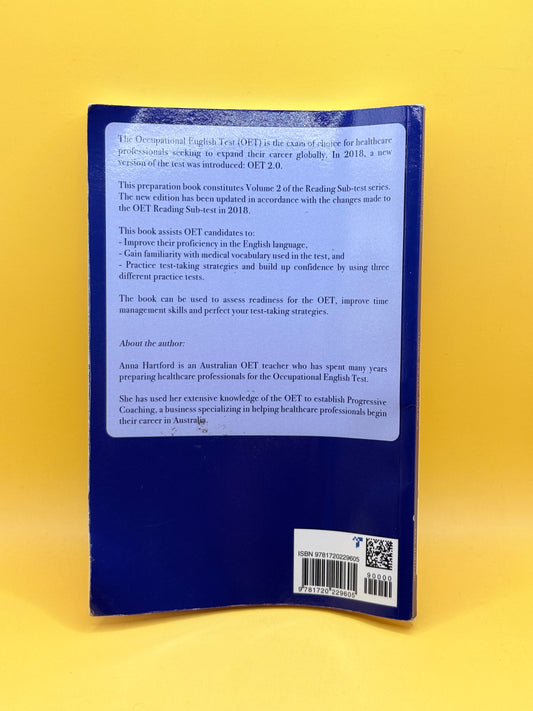 Occupational English Test Preparation Book – Reading Sub-test Volume 2