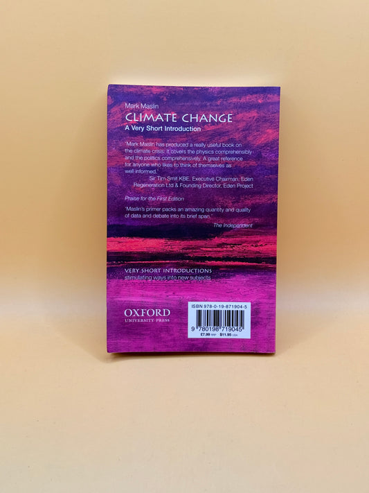 Climate Change: A Very Short Introduction by Mark Maslin