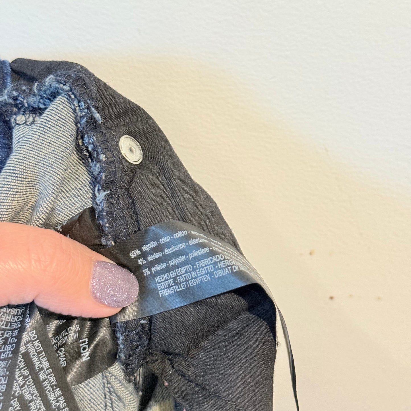 Zara Woman Premium Denim High-Rise Distressed Skinny Jeans Size 6