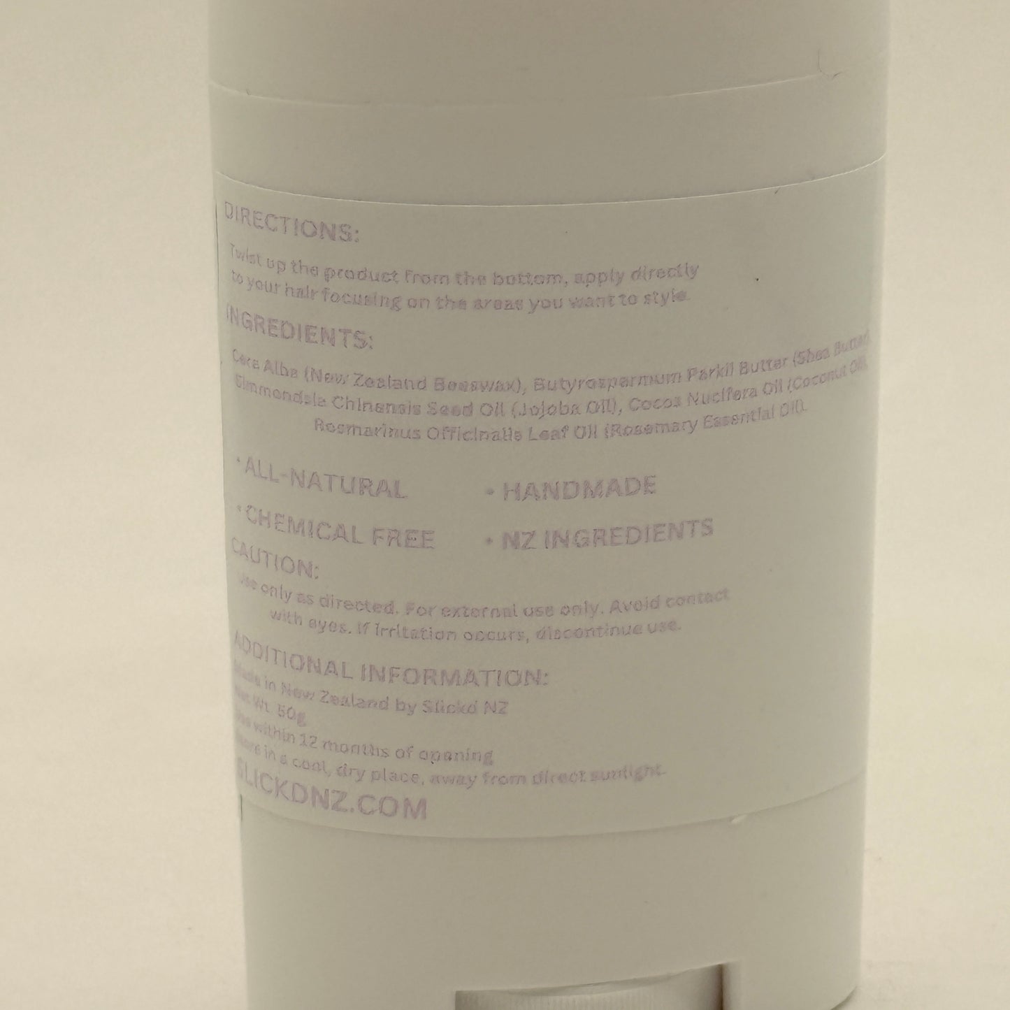 Slickd NZ Hair Wax Stick – 50 g