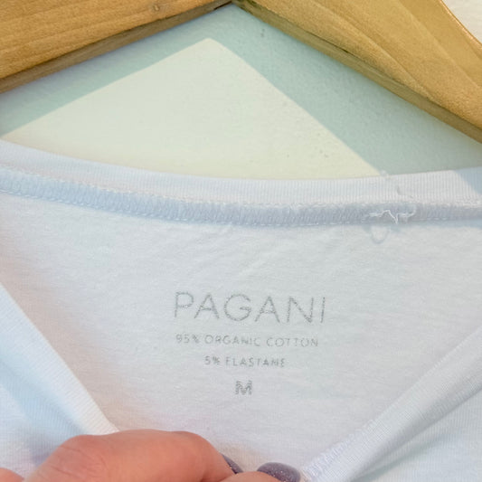 Pagani Size M Organic Cotton Long Sleeve Top