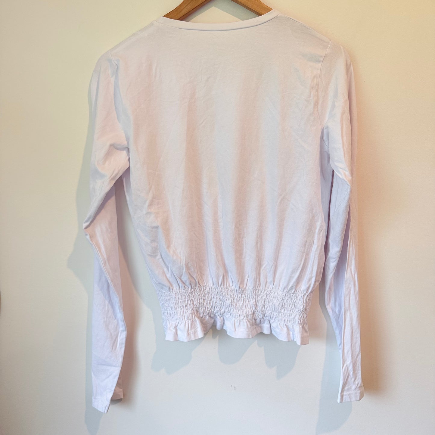 Pagani Size M Organic Cotton Long Sleeve Top