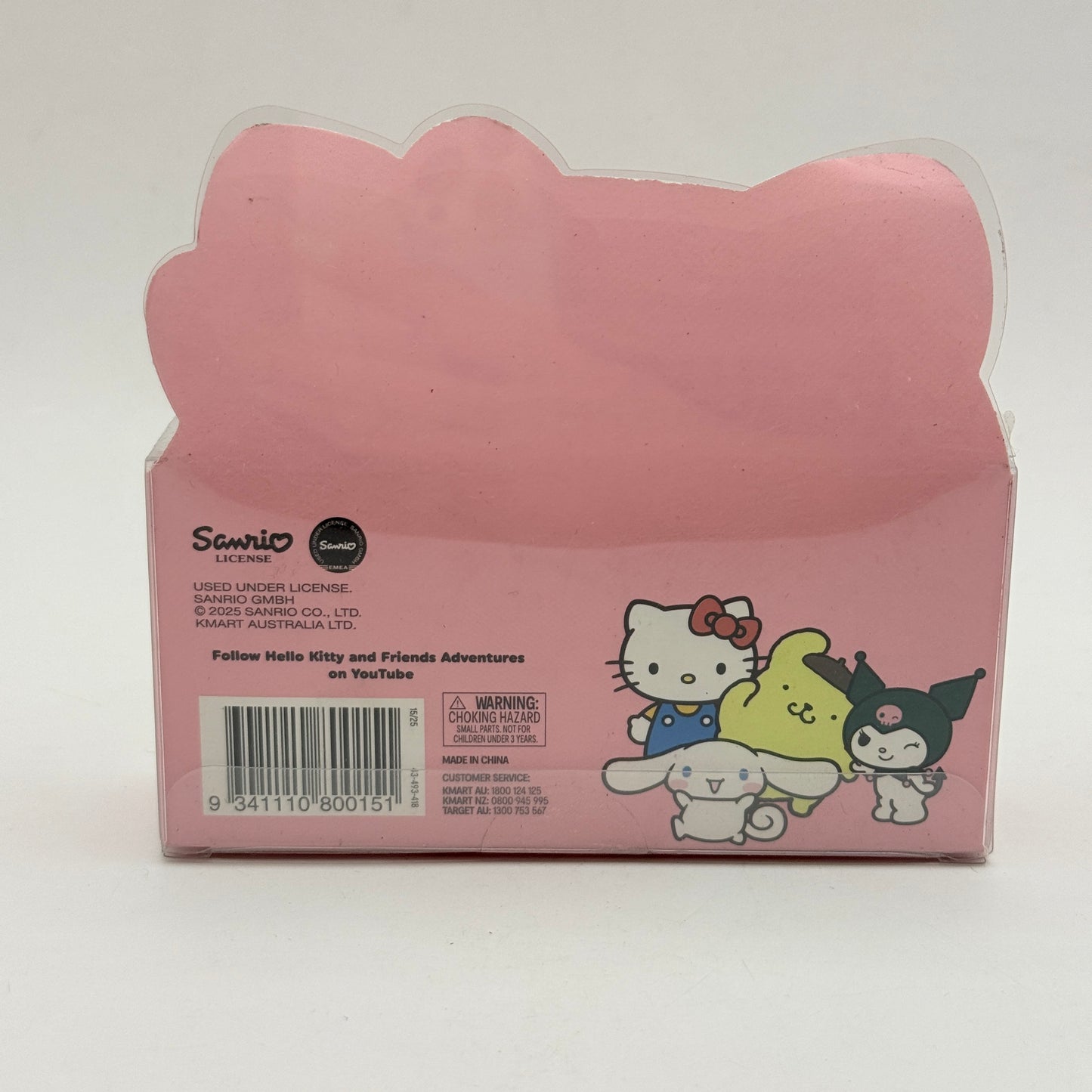 Hello Kitty & Friends Eraser Set – 4-Pack Collectible Stationery