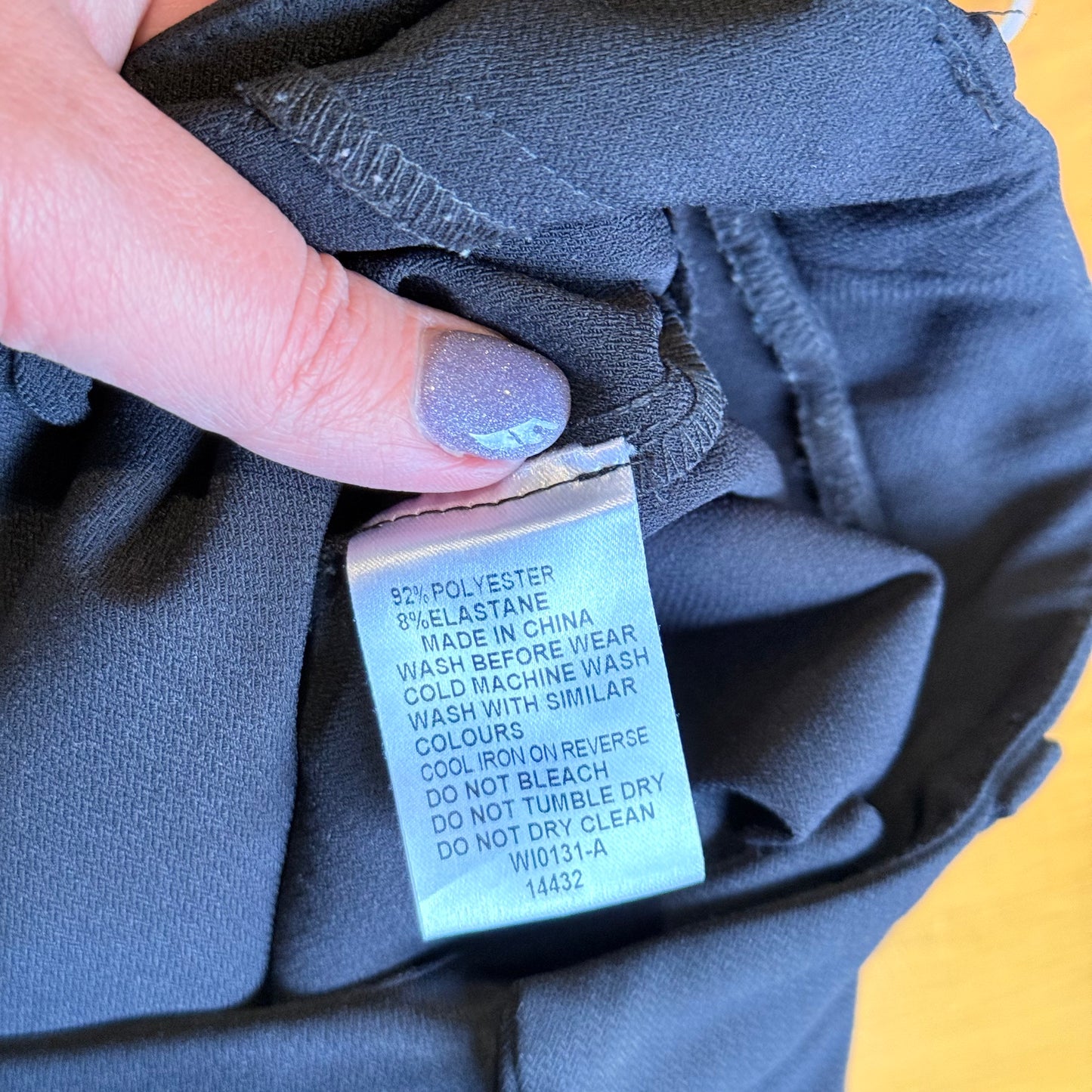 Willa Size 8 Black Pants