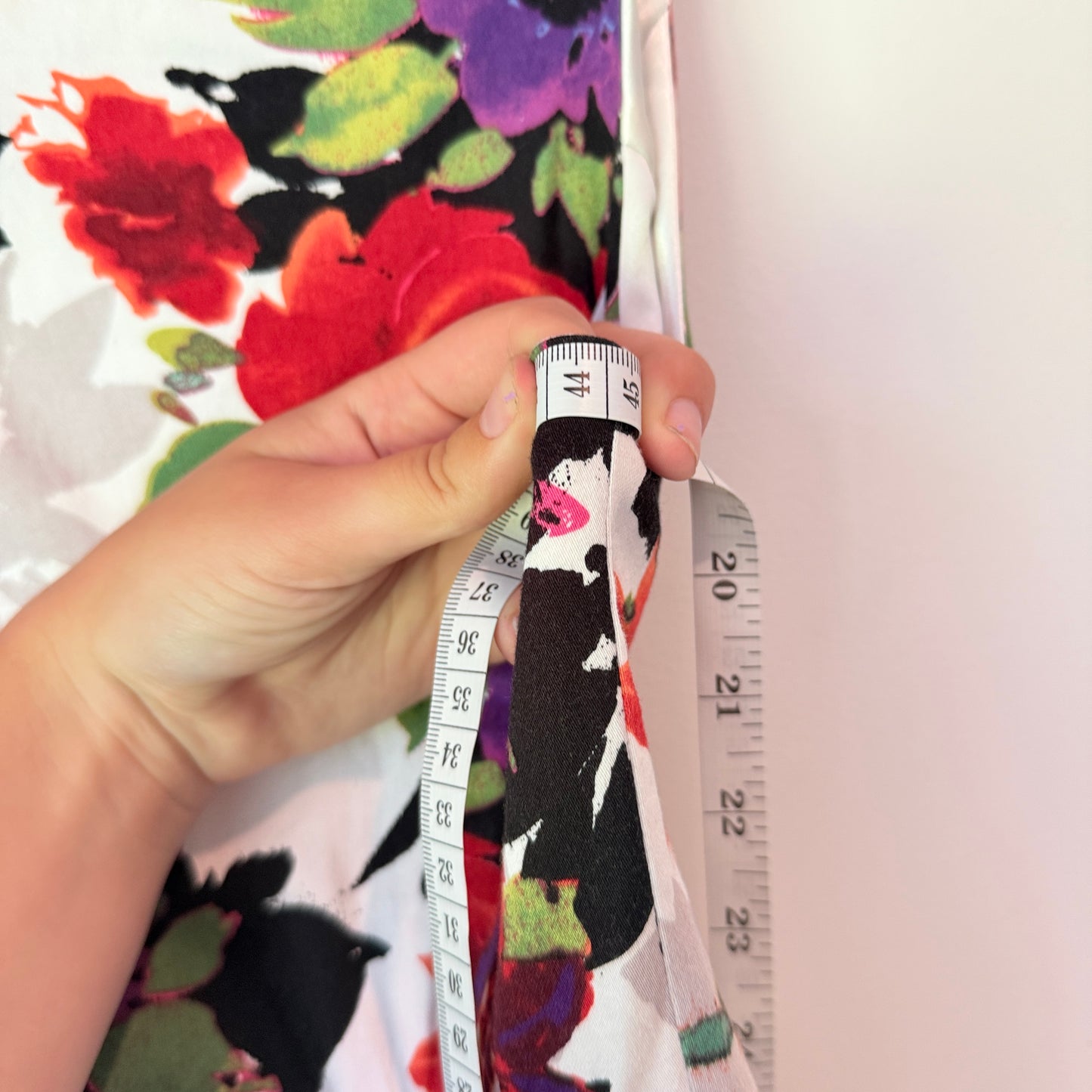 Brand Unknown Size U/Arm 44cm Floral-Print Mini Dress