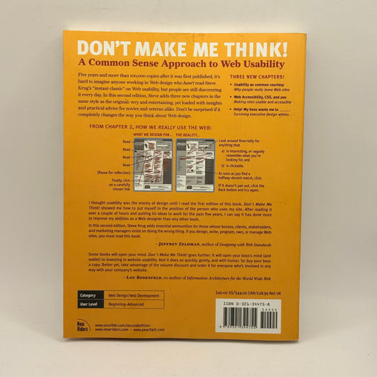 Don't Make Me Think by Steve Krug