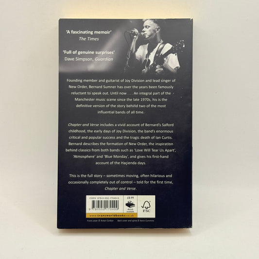 Chapter and Verse by Bernard Sumner