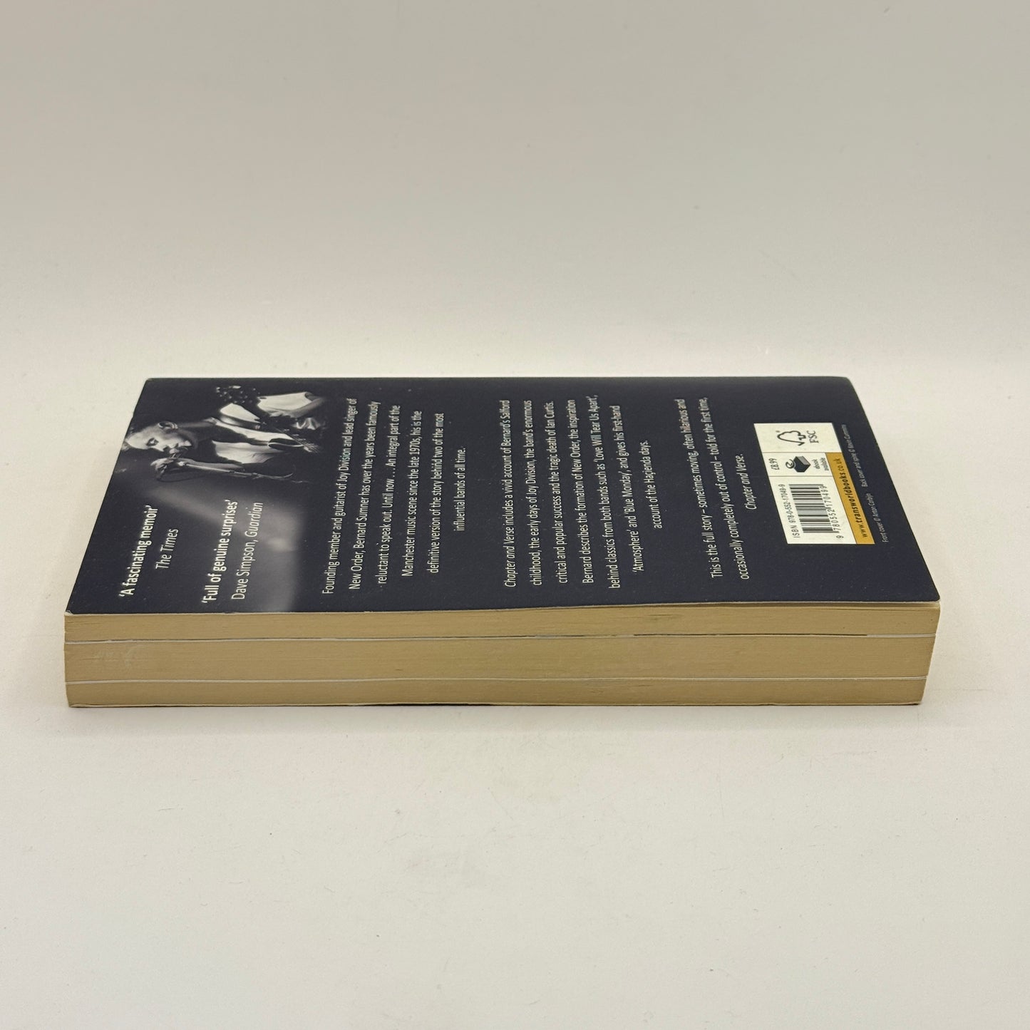 Chapter and Verse by Bernard Sumner