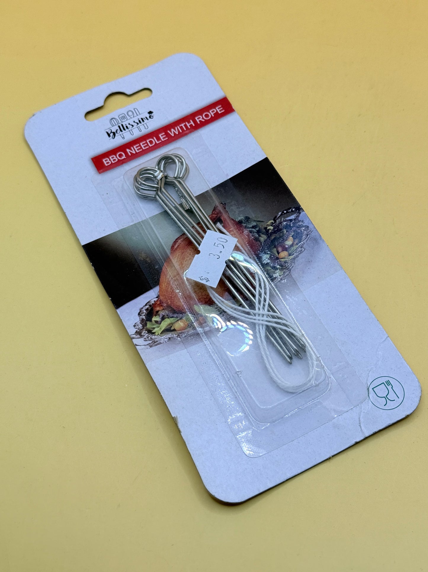 BBQ Trussing Needles with Cooking String