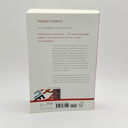 The Gulag Archipelago by Aleksandr Solzhenitsyn