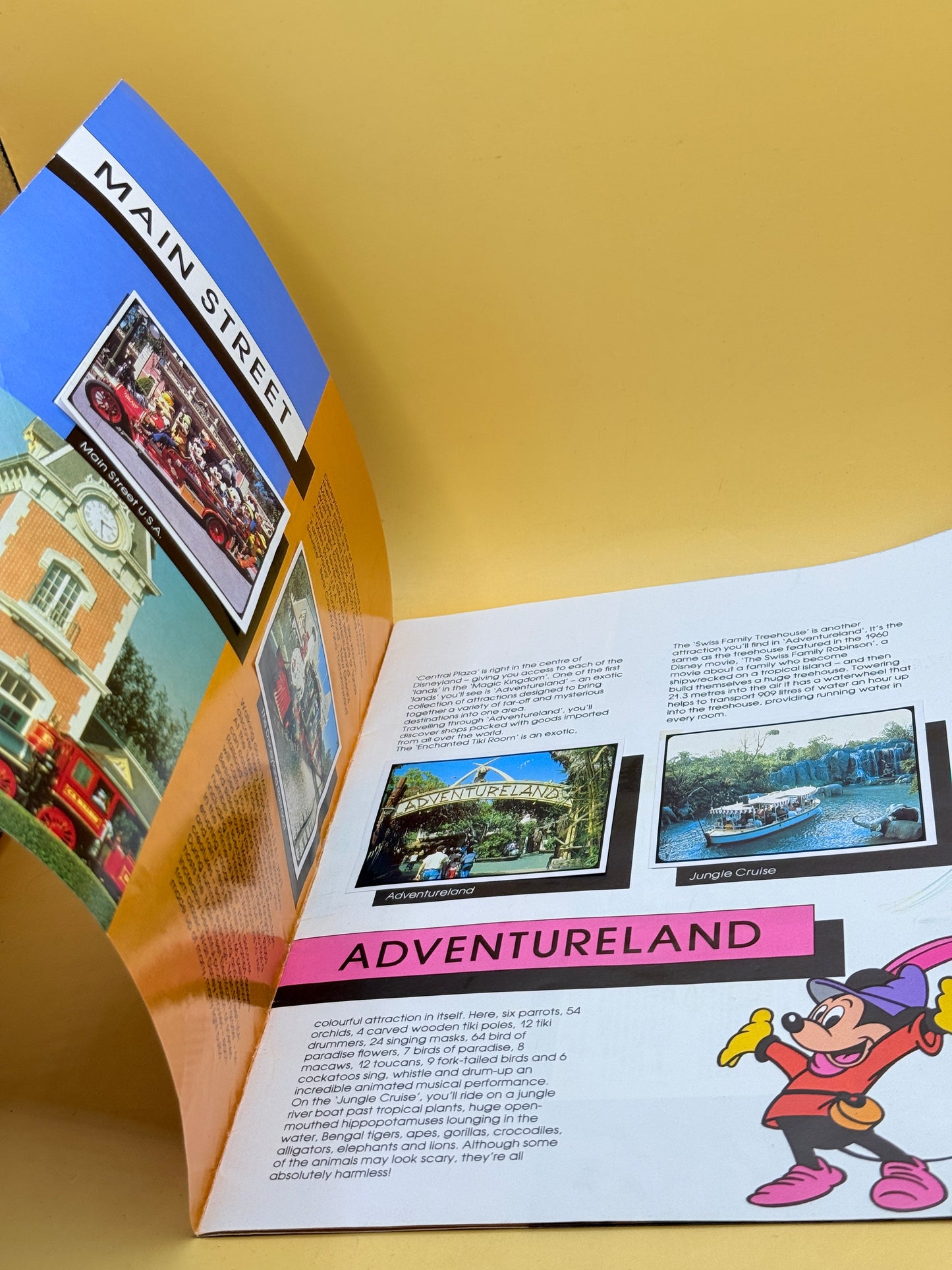 Weetbix Card Collectable - Your Journey Through Disneyland 1988