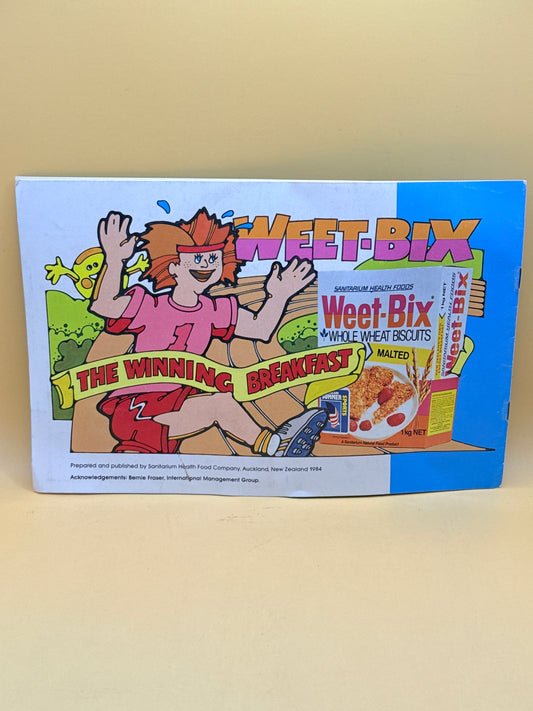 New Zealand Summer Sports Weet-Bix Card Album by Sanitarium Health Food Company