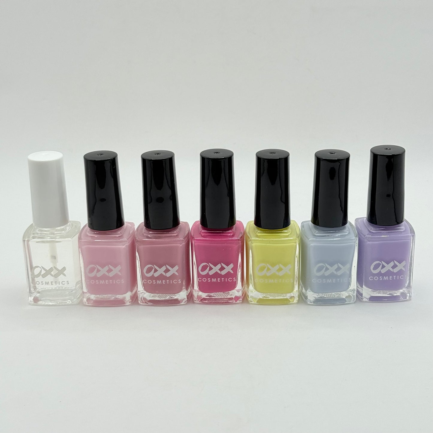 OXX Cosmetics Matte Nail Polish Set – 7 Shades, 7 Bottles