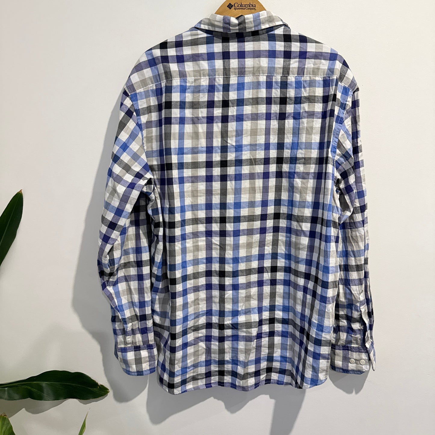 Blue Harbour Size XL Long-Sleeve Plaid Shirt