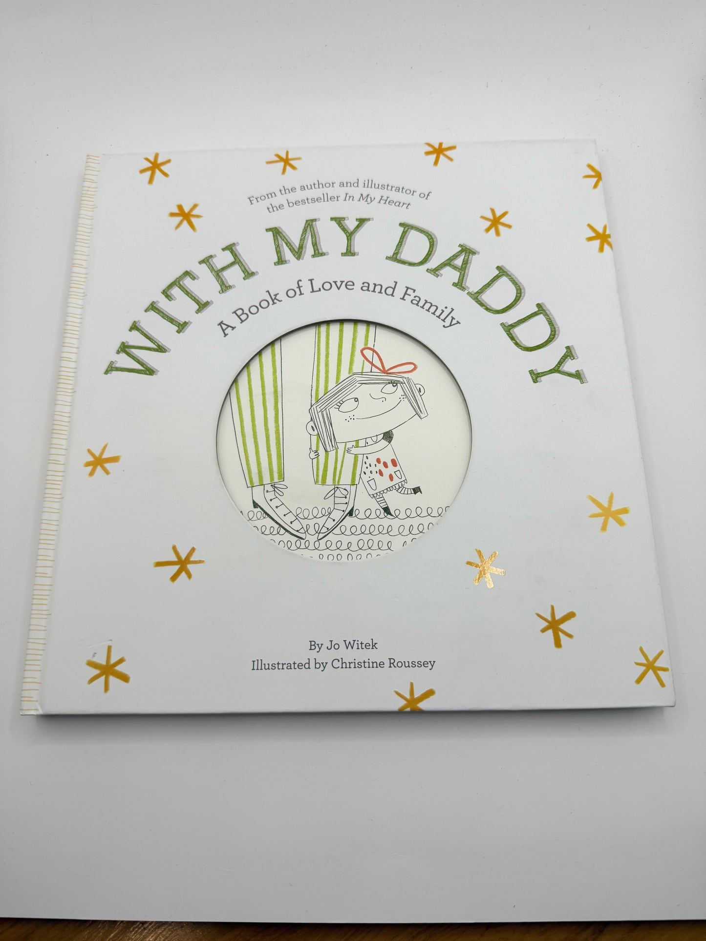 With my daddy: a book of love and family by jo witek | interactive picture book – brand new with minor marks - print