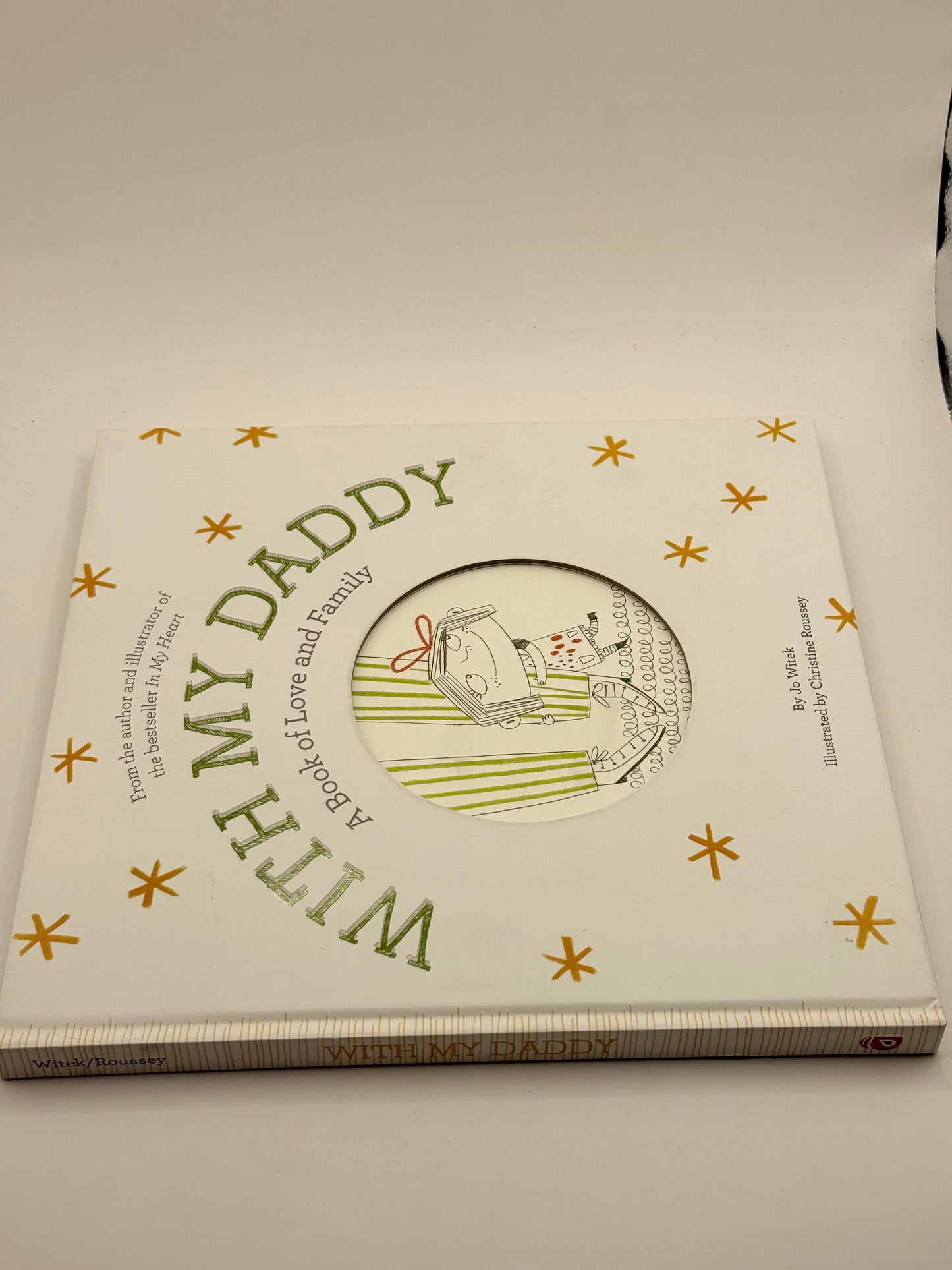 With my daddy: a book of love and family by jo witek | interactive picture book – brand new with minor marks - print